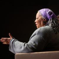Toni Morrison, M.A. &#039;55, on a visit to Cornell