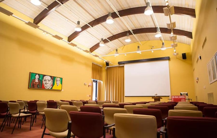 Lecture room in the Africana STudies & Research Center