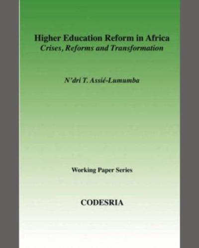 Higher Education Reform in Africa Book Cover