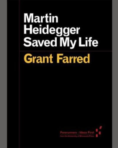 Martin Heidegger Saved My Life Book Cover